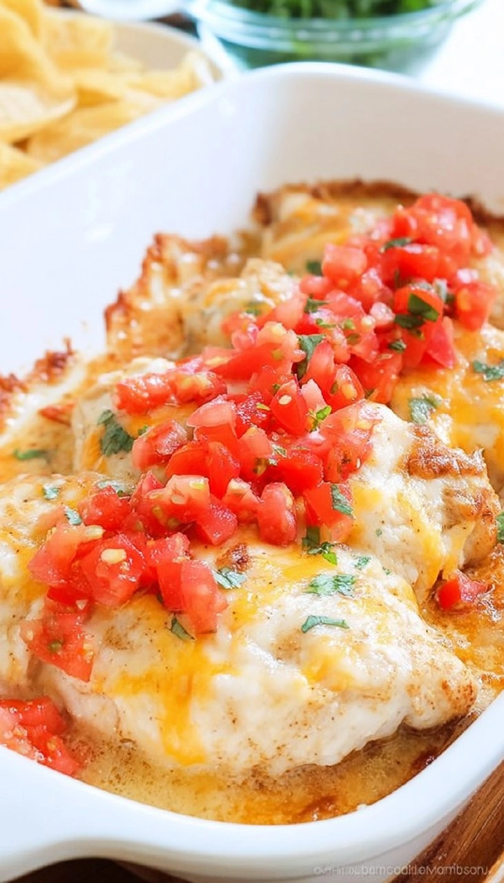 Rotel Chicken Bake