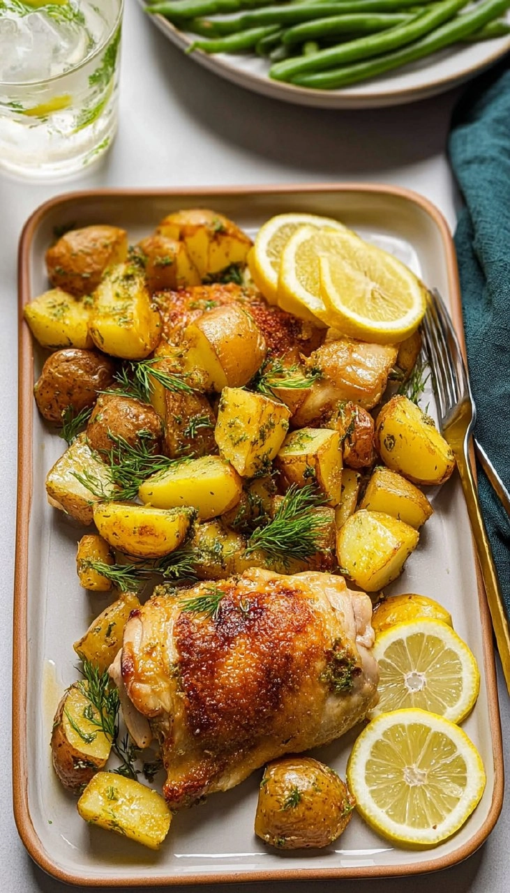 Sheet Pan Chicken and Potatoes