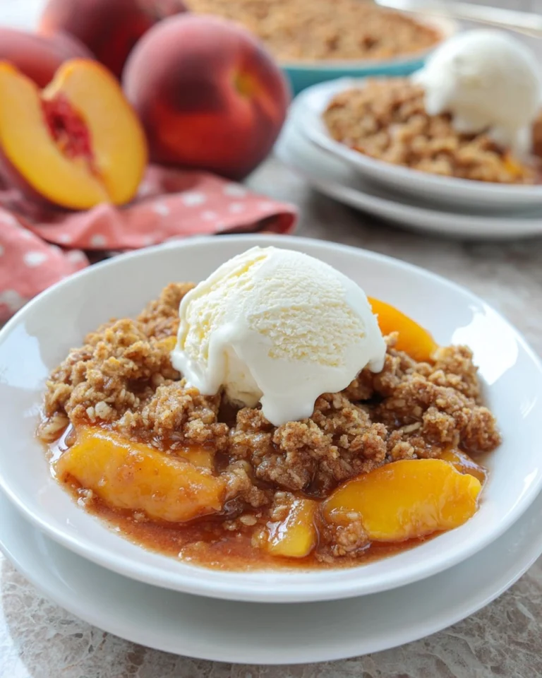 Simple-Peach-Crisp-Recipe-with-Oat-Topping-Recipe