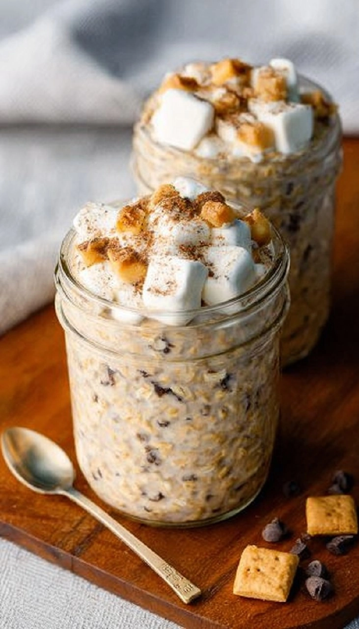Apple Pie Overnight Oats