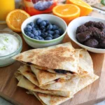 Blueberry-Breakfast-Quesadilla-Recipe