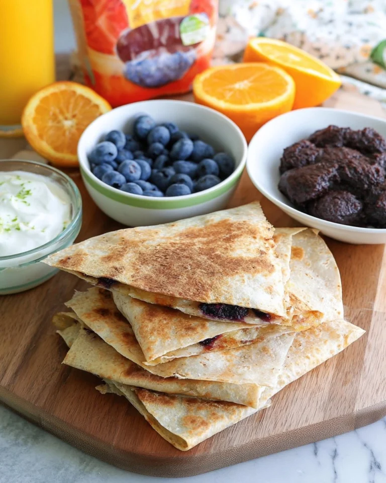 Blueberry-Breakfast-Quesadilla-Recipe