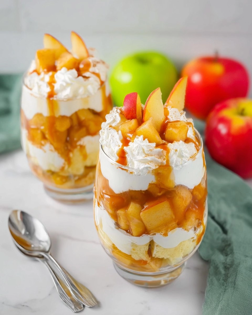 Caramel Apple Trifles