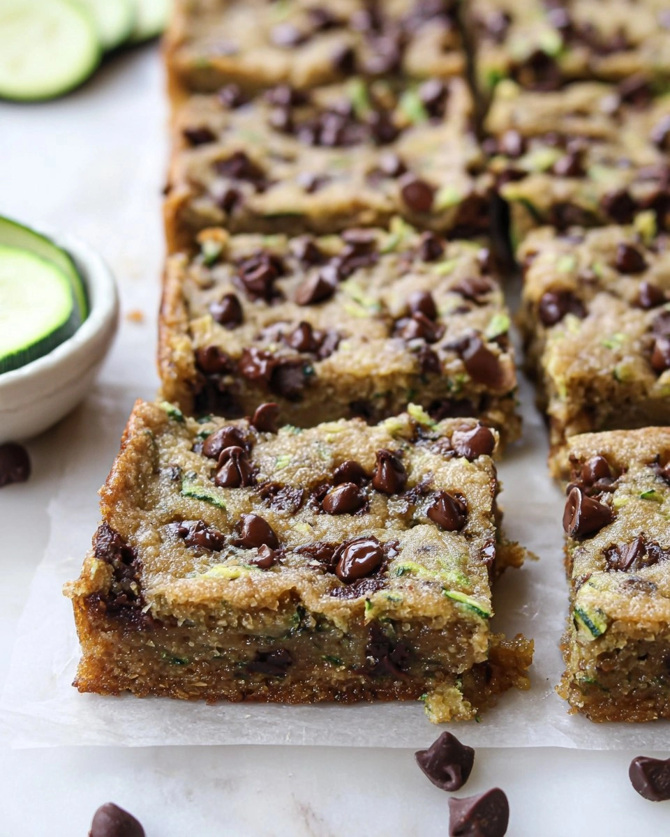 Chocolate Chip Zucchini Bars