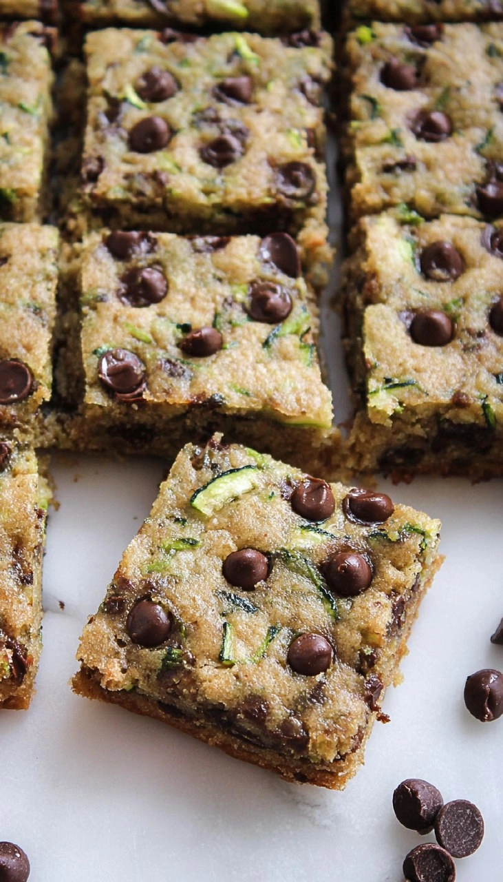 Chocolate Chip Zucchini Bars