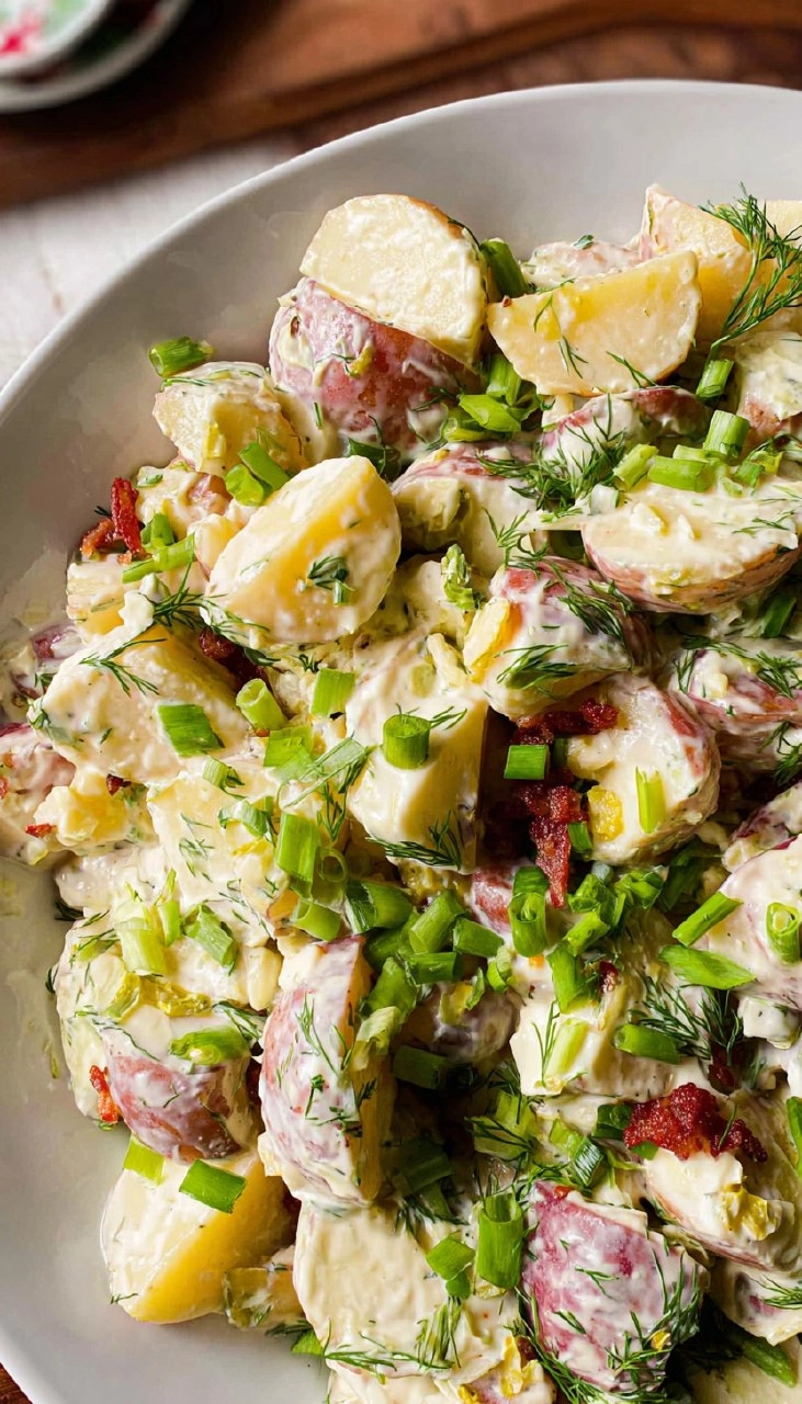 Dill Pickle Potato Salad 