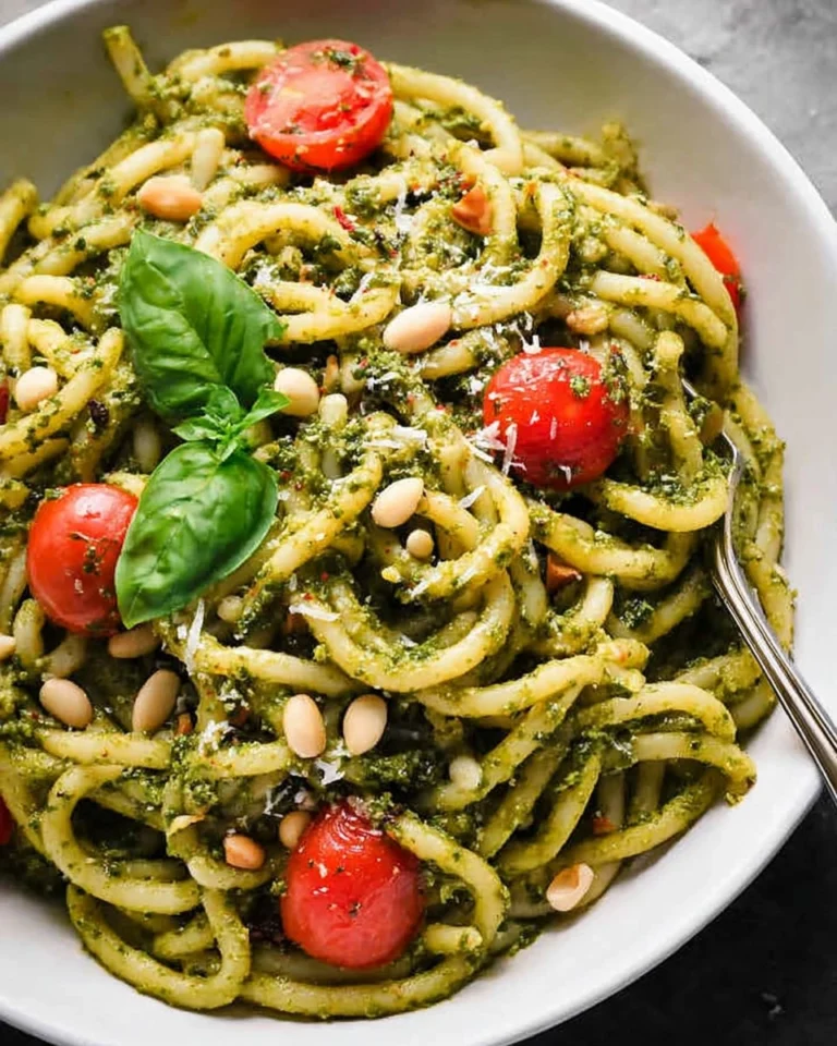 Easy-Pesto-Pasta-Recipe
