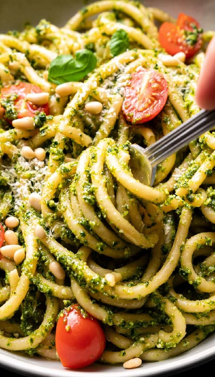 Easy Pesto Pasta