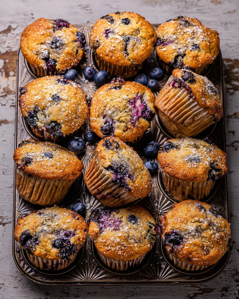 How to Make Banana Blueberry Muffins