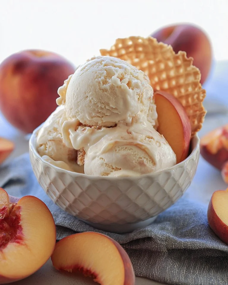 No-Churn-Peaches-and-Cream-Ice-Cream-Recipe