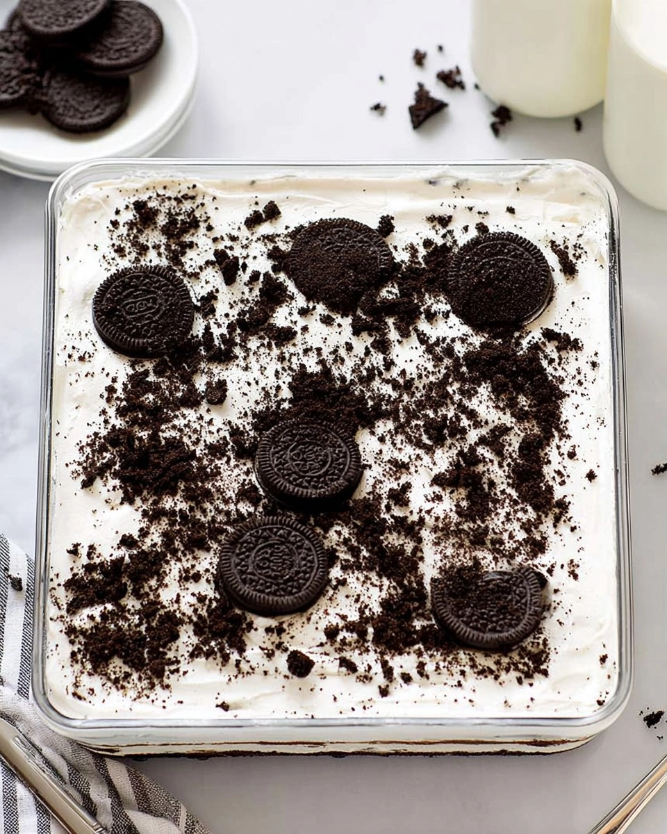 Oreo Icebox Cake