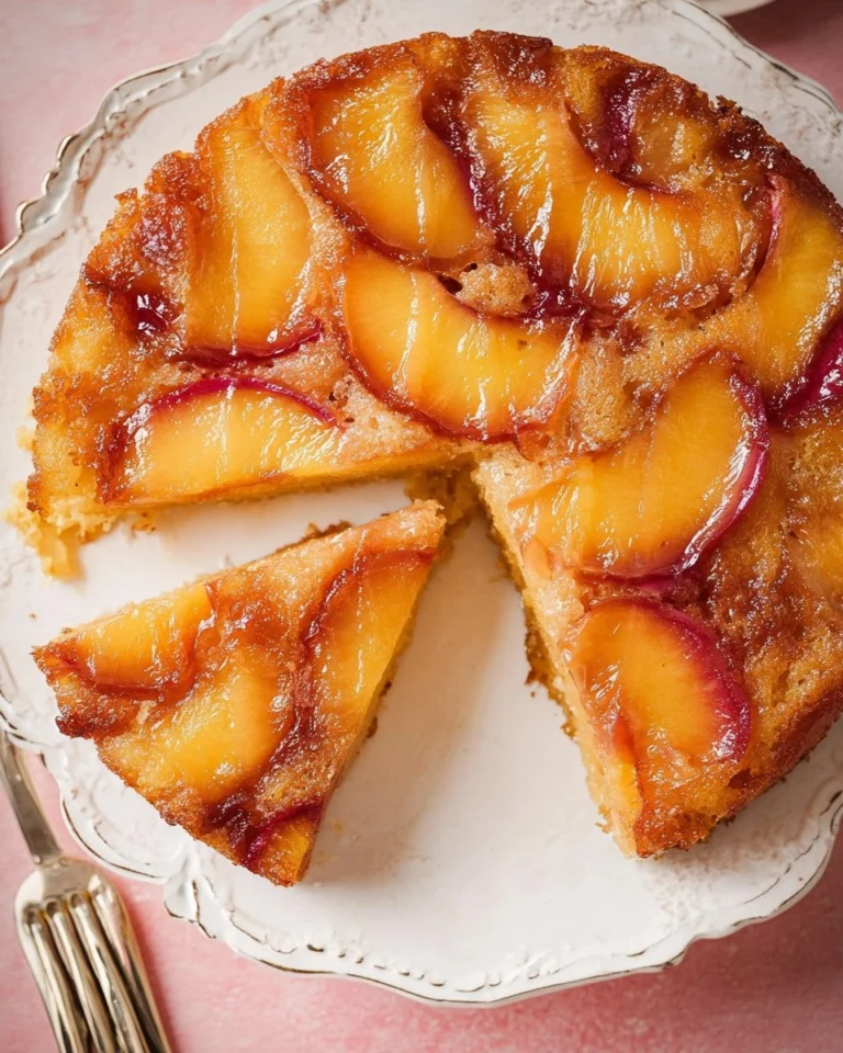 Peach-Upside-Down-Cake-Recipe