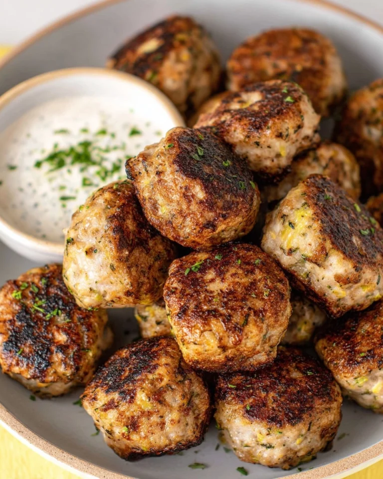 Ranch-Turkey-Zucchini-Meatballs-Recipe