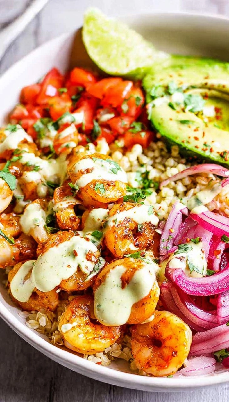 Shrimp Taco Bowls (Healthy, Easy & Ready in 30 Minutes)