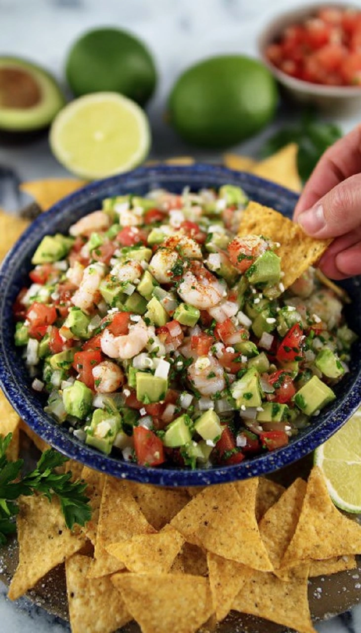Shrimp and Avocado Ceviche