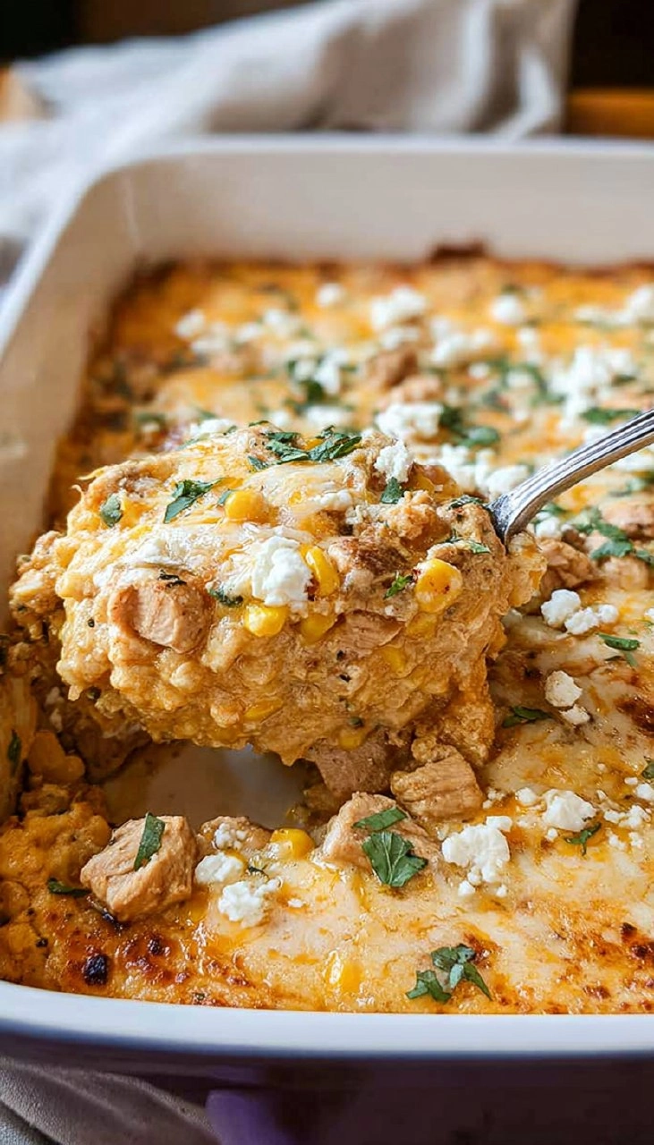 Street Corn Chicken Casserole