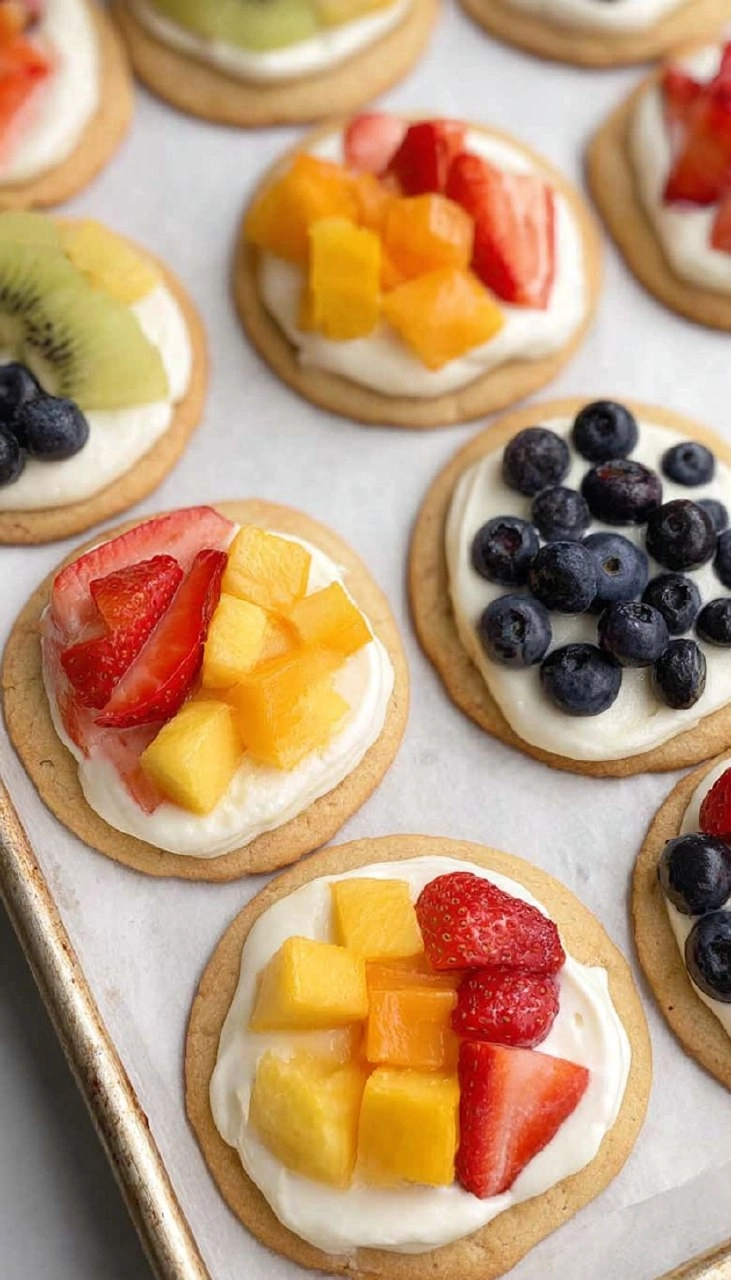 Sugar Cookie Fruit Pizzas 125 Sugar Cookie Fruit Pizzas