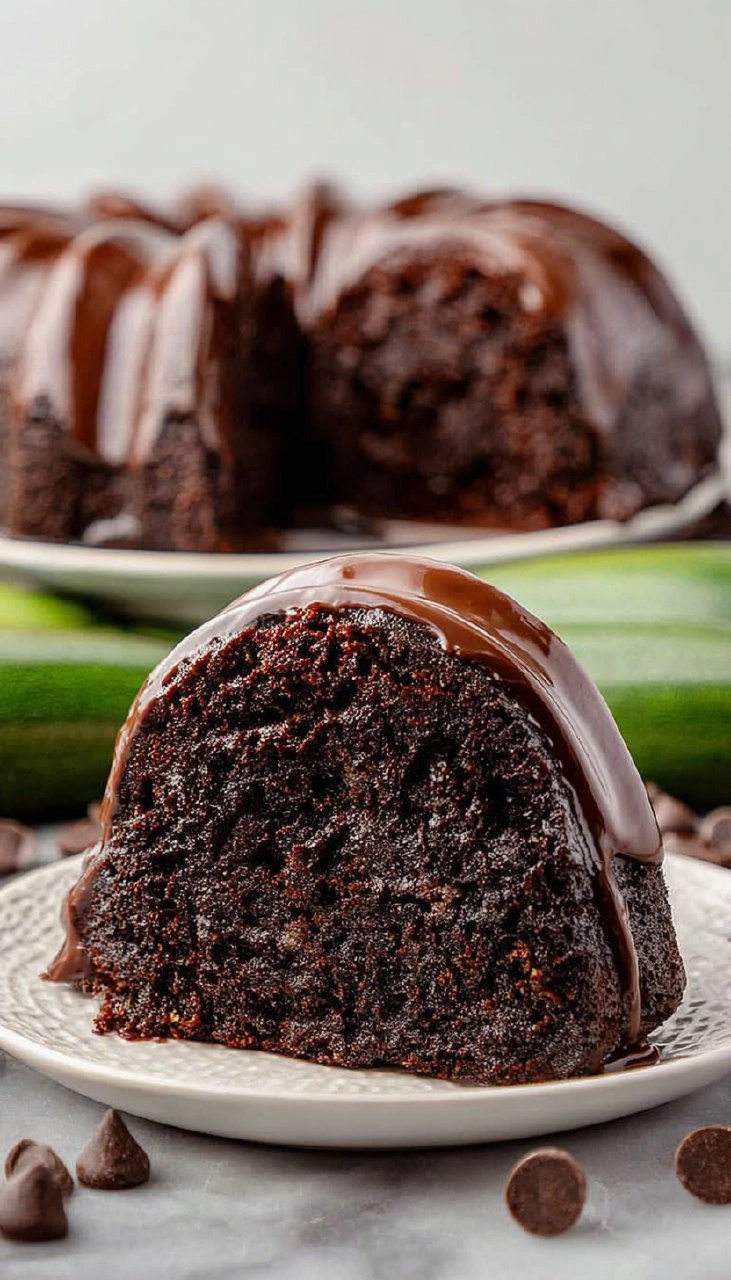 Zucchini Chocolate Bundt Cake