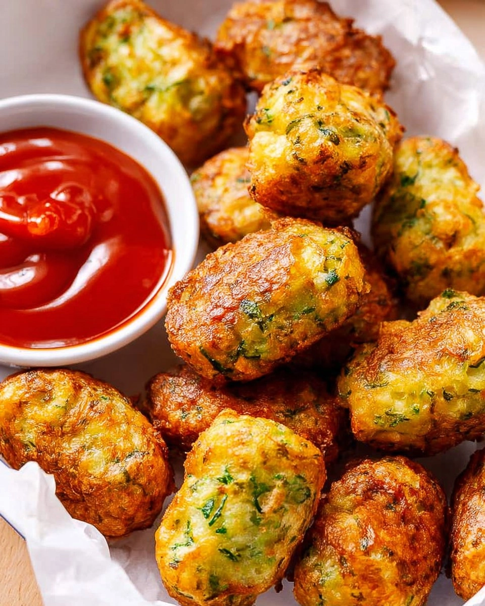 Air Fryer Zucchini Tots