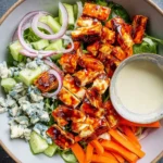 Crispy-Buffalo-Halloumi-Salad-Recipe