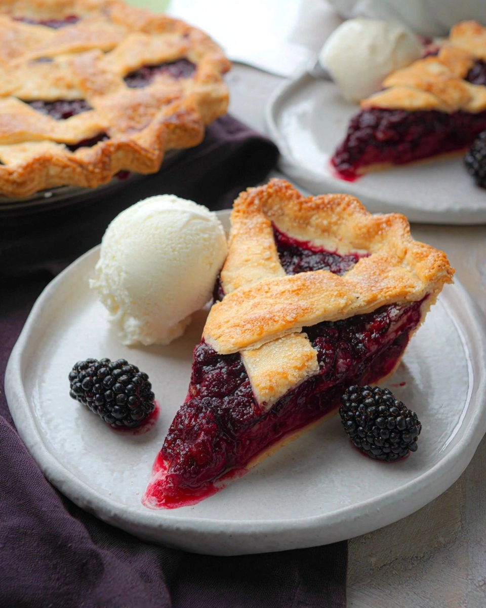 Easy Blackberry Pie