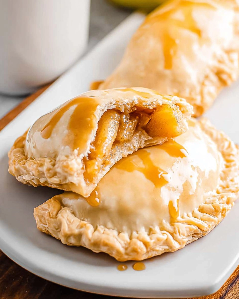 Easy Caramel Apple Empanadas