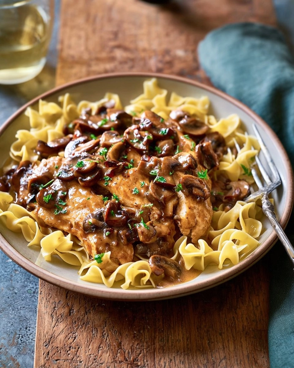 Easy-Chicken-Marsala-with-The-BEST-Buttered-Noodles-Recipe