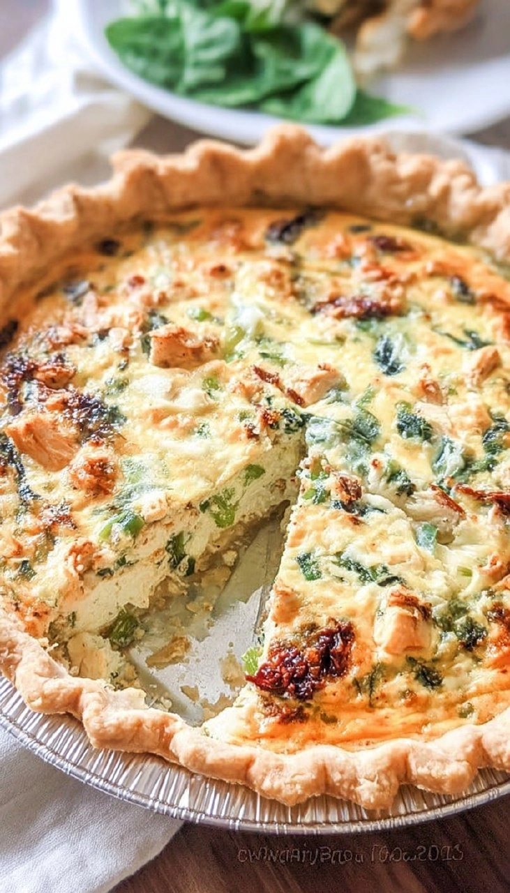 Marry Me Chicken Quiche
