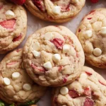 Strawberries-and-Cream-Cookies-The-Best-Strawberry-Flavor-Recipe