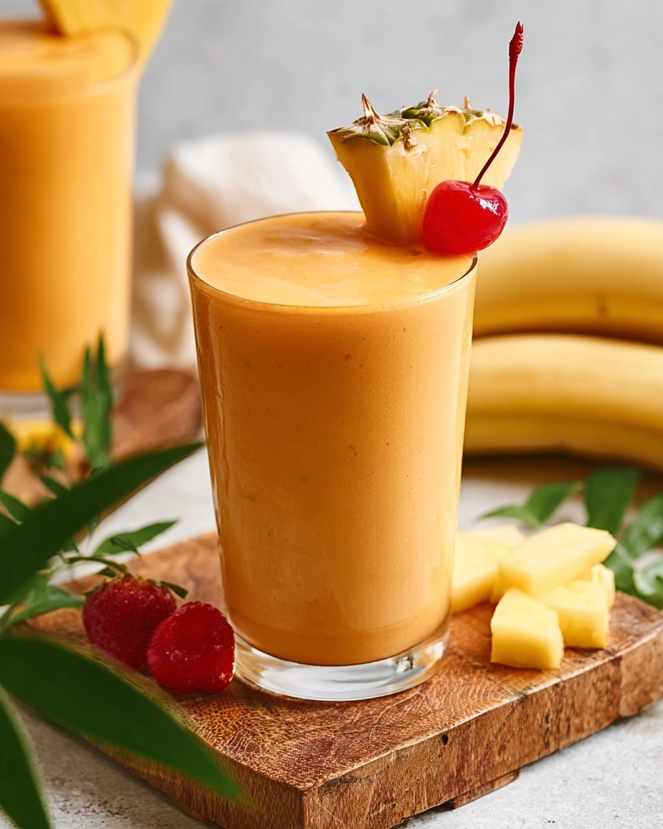 The Best Tropical Smoothie Recipe (Ready in Minutes!)