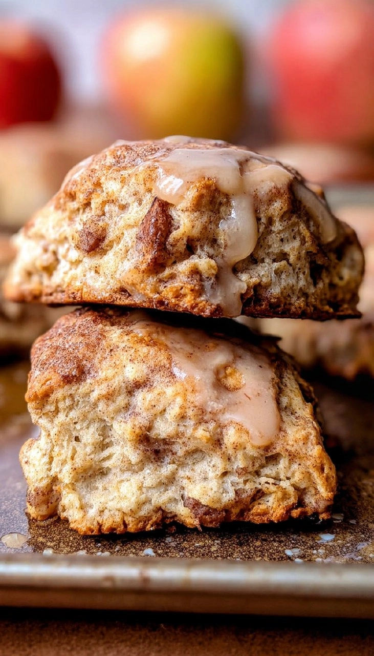 Apple Cinnamon Scones