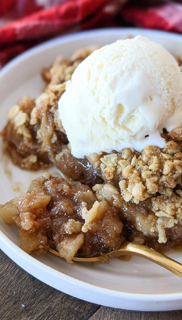 Apple Crisp with Betty Crocker Oatmeal Cookie Mix