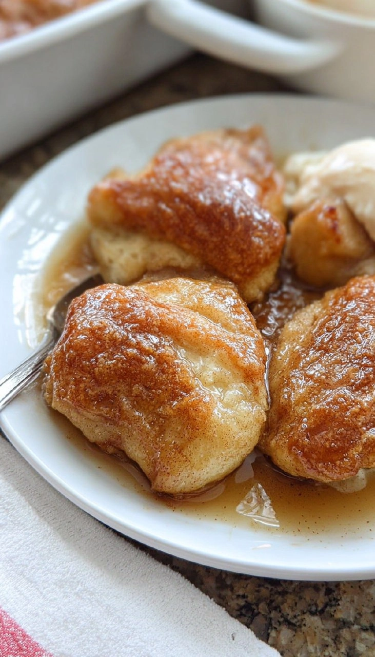 Apple Dumplings with Crescent Rolls