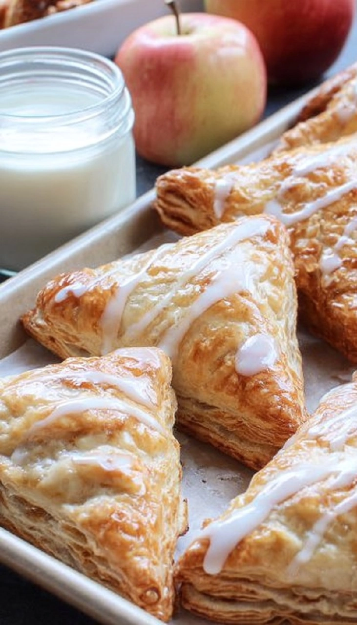 Apple Turnovers with Puff Pastry