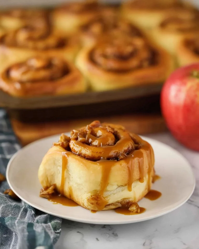 Caramel-Apple-Cinnamon-Rolls-Recipe
