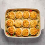 Chicken-Pot-Pie-Casserole-With-Biscuits-Recipe