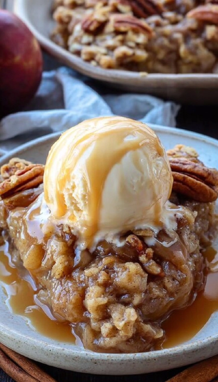 Cinnamon Roll Apple Pie