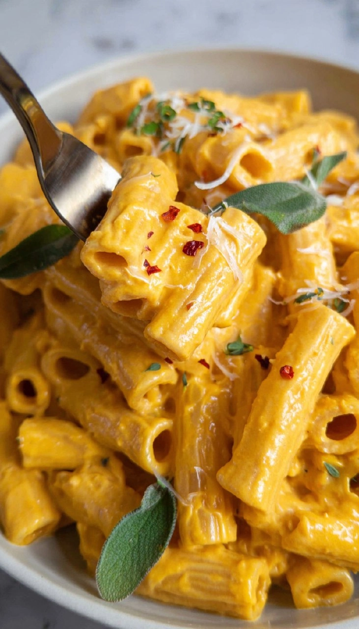 Creamy Pumpkin Pasta