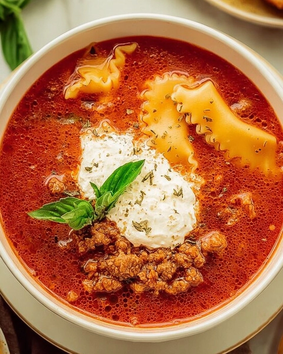 Crockpot Lasagna Soup
