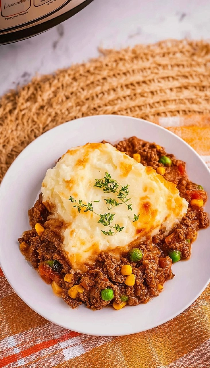 Crockpot Shepherd Pie