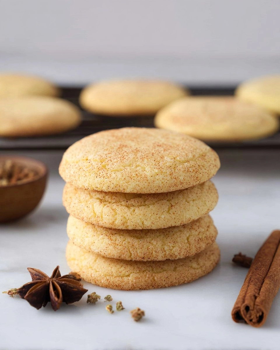 Fall Spice Snickerdoodle Cookies