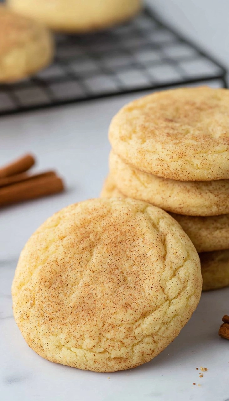 Fall Spice Snickerdoodle Cookies