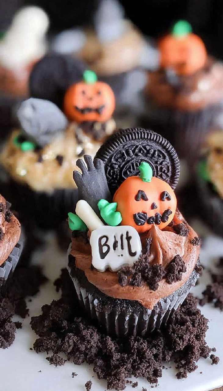 Graveyard Cupcakes 100 Graveyard Cupcakes