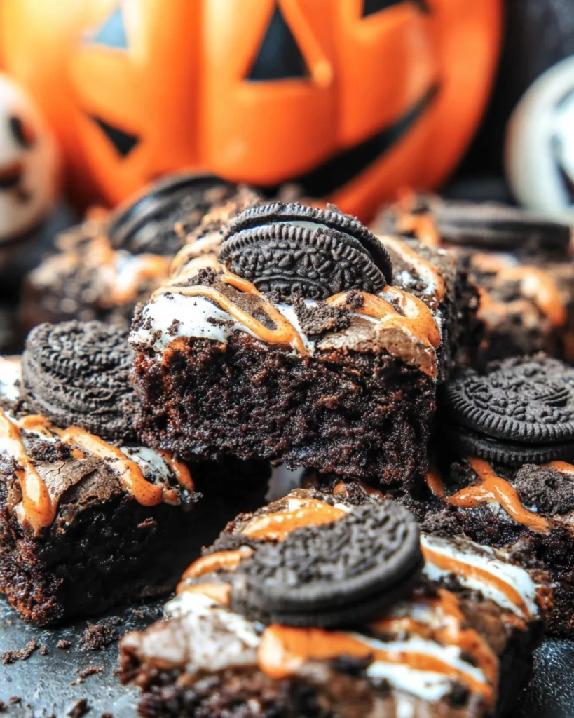 Halloween-Oreo-Brownies-Recipe