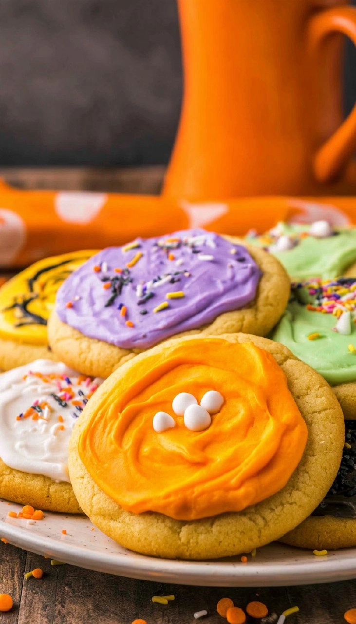 Halloween Sugar Cookies (Lofthouse Style!)