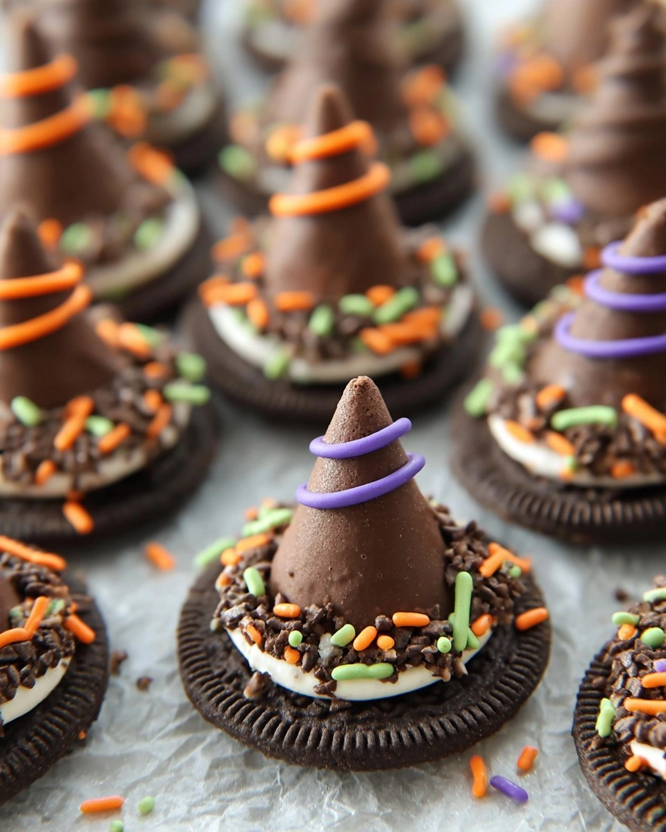 Oreo Witch Hat Cookies