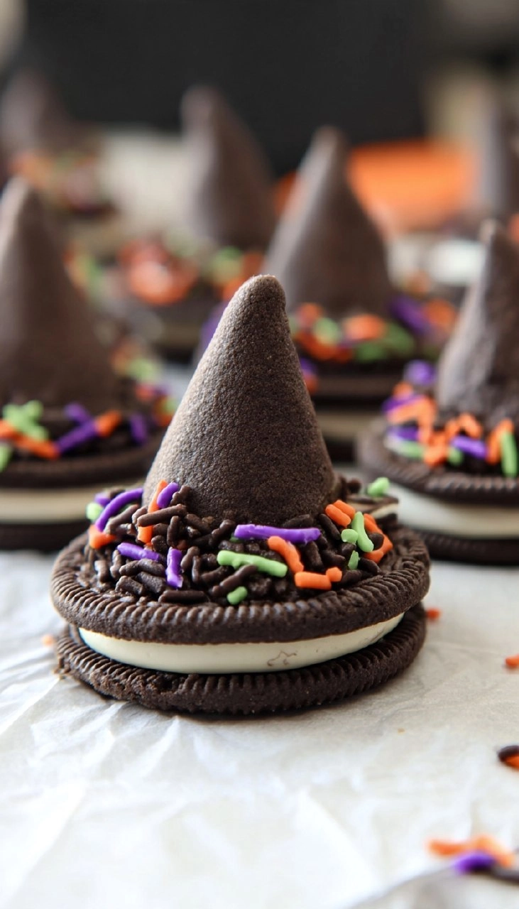 Oreo Witch Hat Cookies