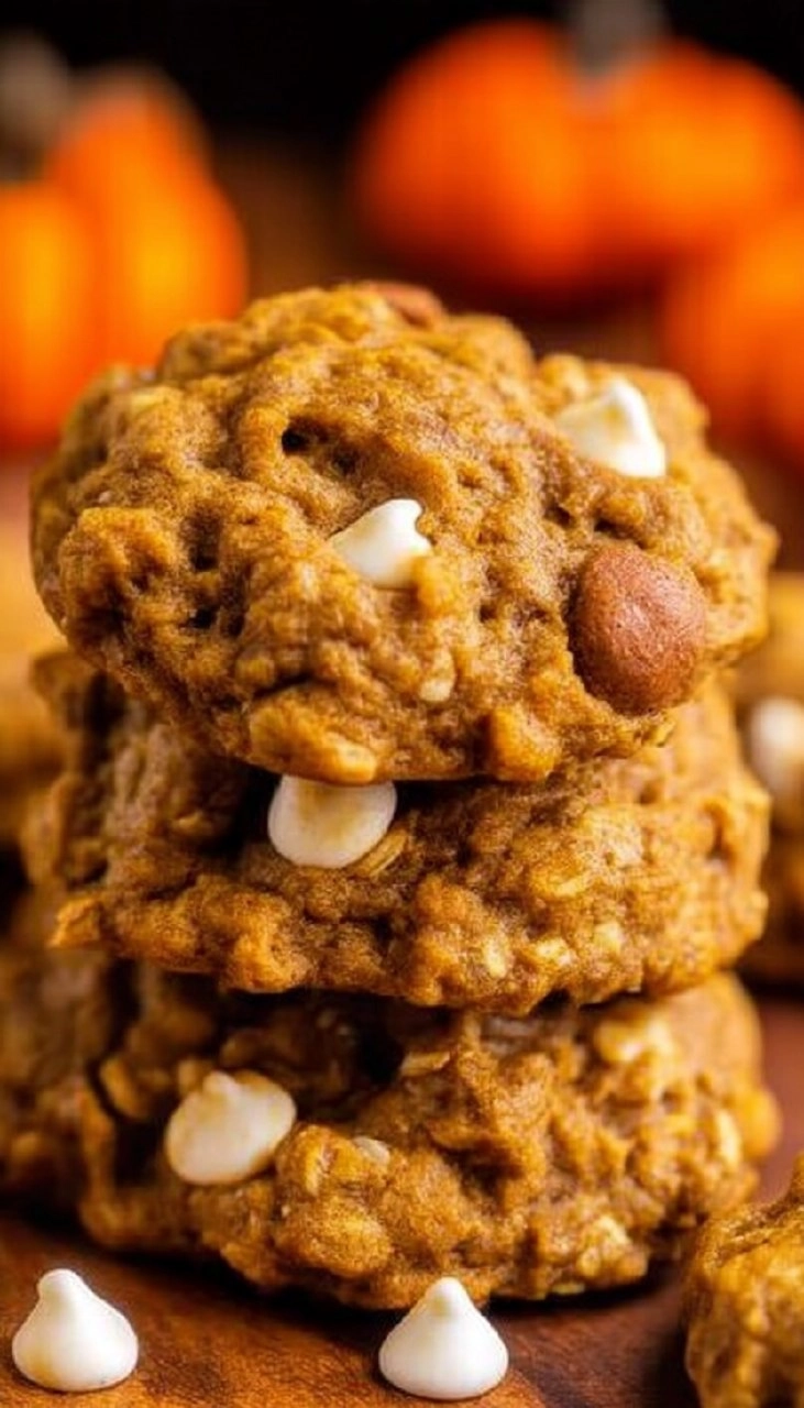 Pumpkin Oatmeal Cookies