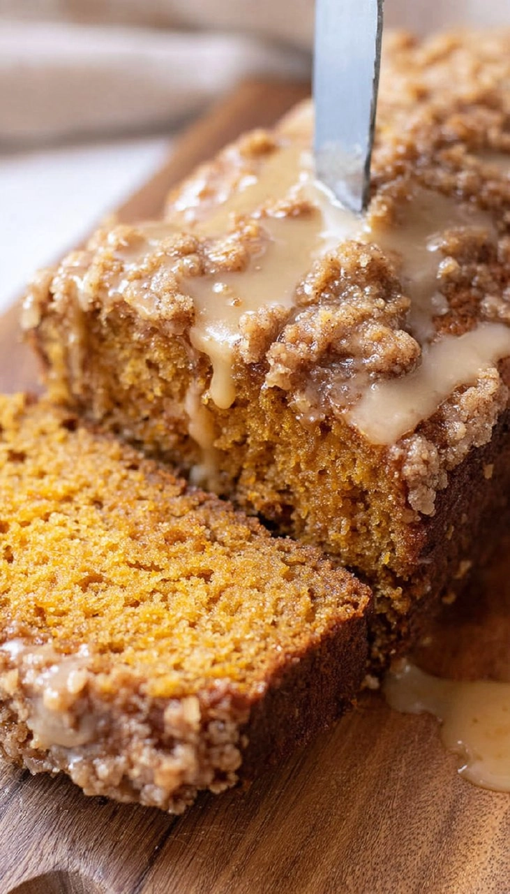 Pumpkin Streusel Bread