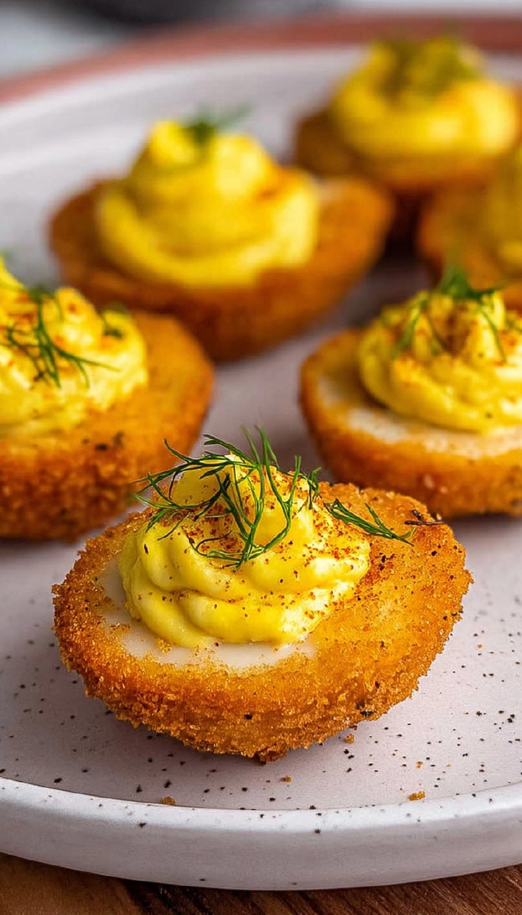 Fried Deviled Eggs 120 Fried Deviled Eggs